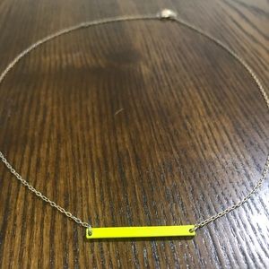 Kate Spade Bar Necklace